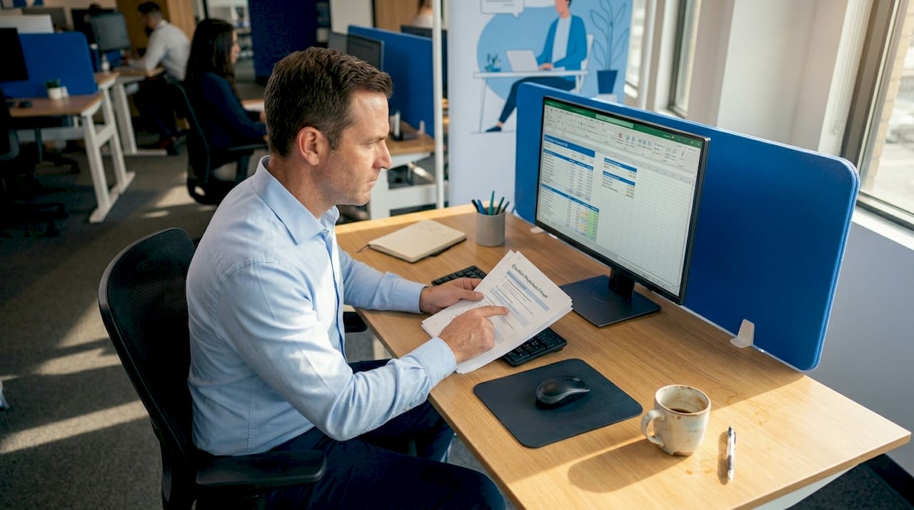 Checking data accuracy in automated process