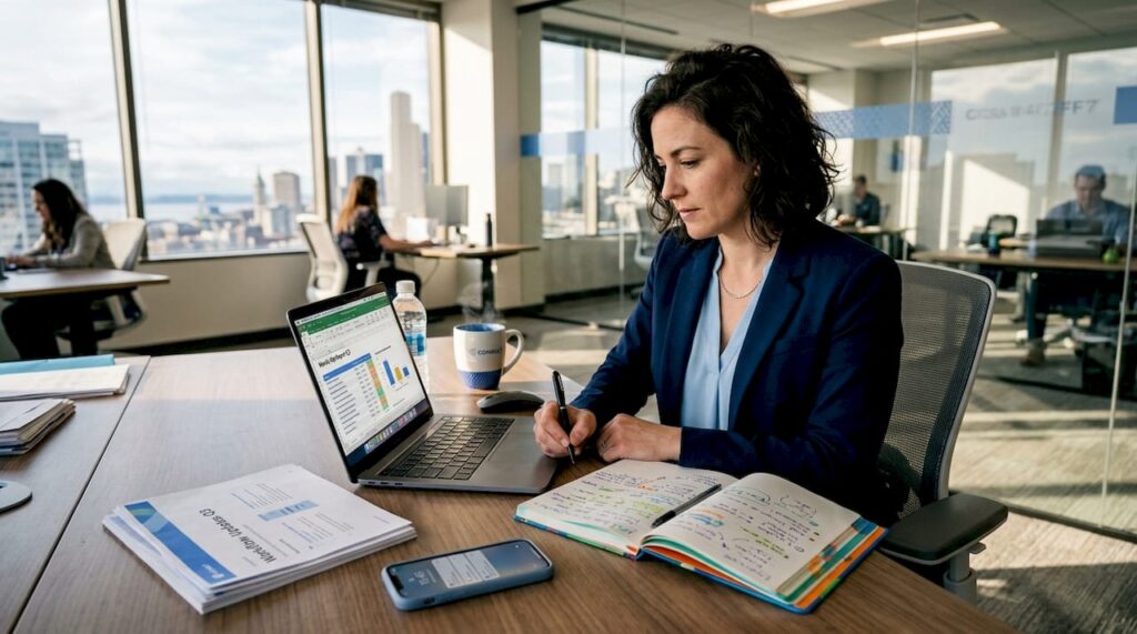 Operations manager automating admin tasks