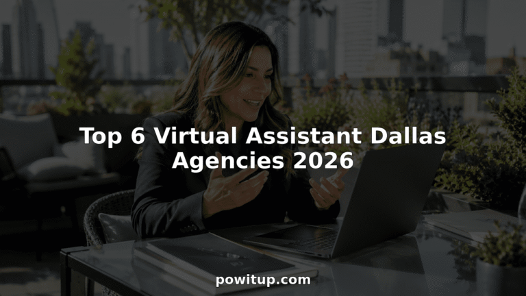 Businesswoman video calling in Dallas office