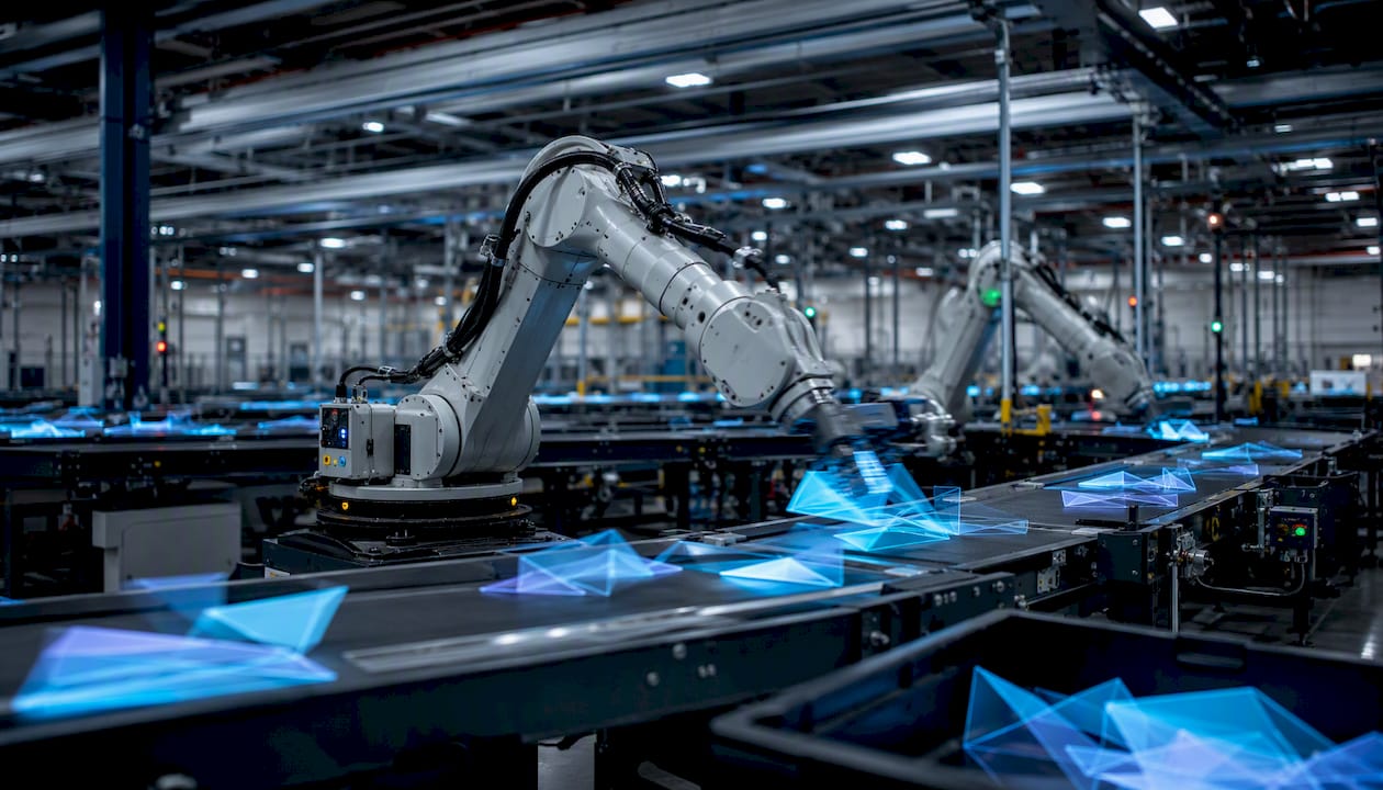 Robotic arms automating transactions