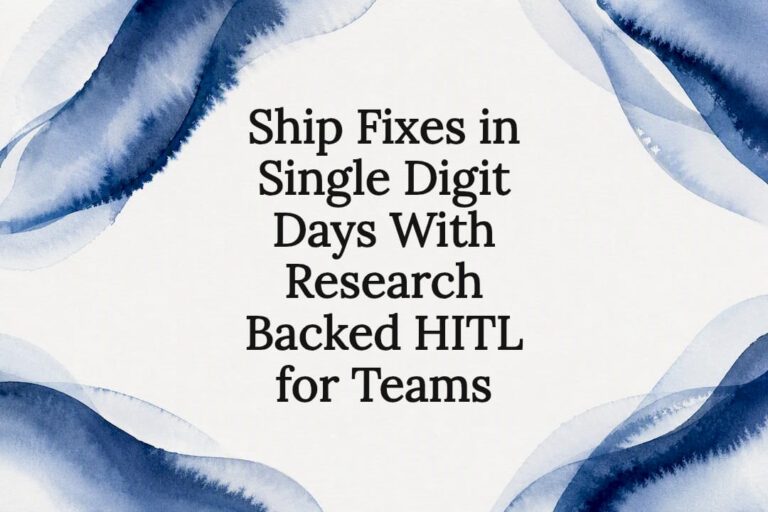 Decorative HITL automation title card