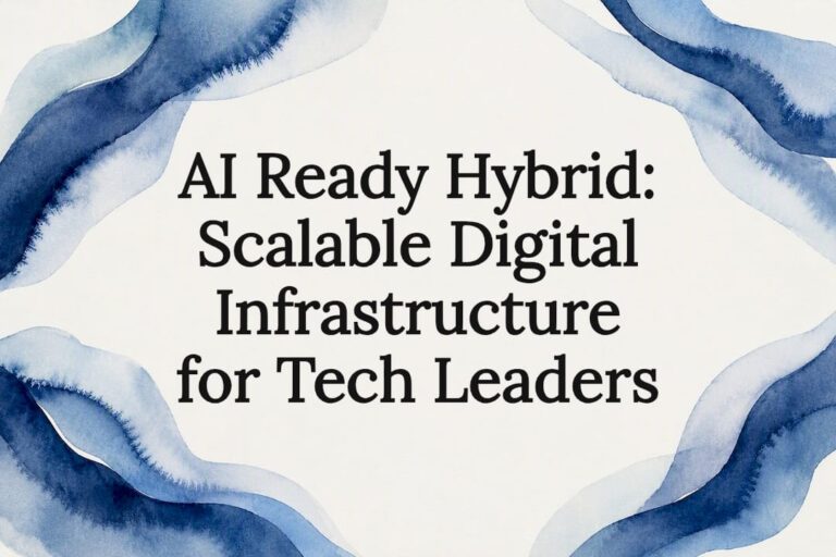 Decorative hybrid infrastructure title card