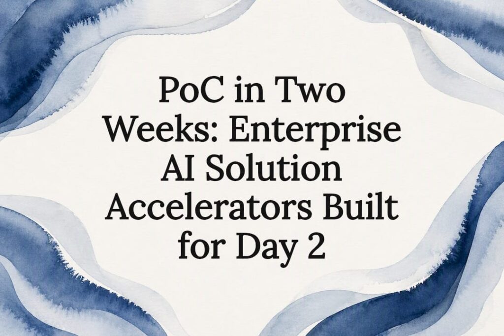 Decorative AI accelerator title card