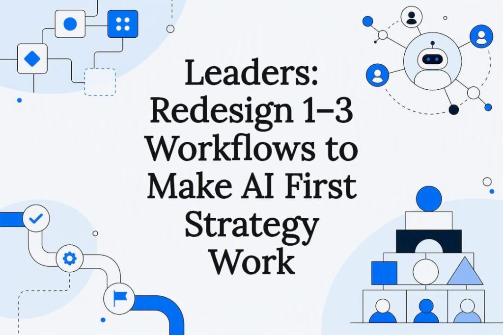 AI-first workflow strategy title card