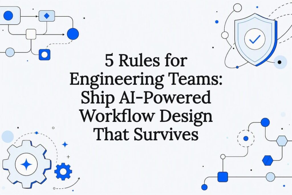 AI workflow reliability title card