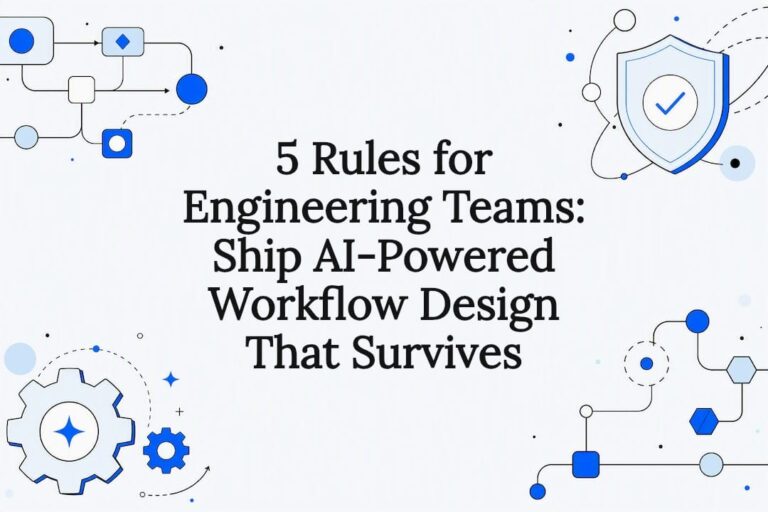 AI workflow reliability title card
