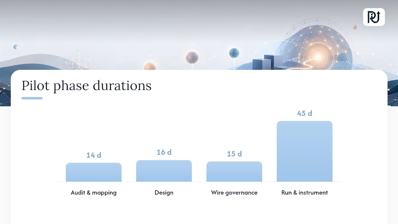 How Do You Structure a 60 to 90 Day Pilot? — overview diagram
