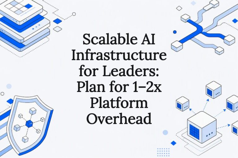 Scalable AI infrastructure title card illustration