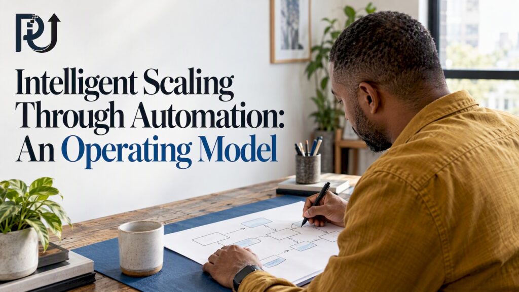 Operations lead mapping reusable automation workflow